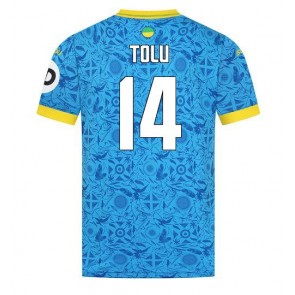 Wolves Tolu Arokodare #14 Alternativní Dres 2025-26 Krátký Rukáv